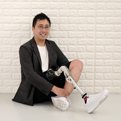 義足パパかず（大塚一輝）